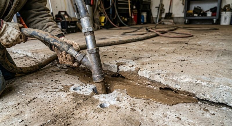 Concrete Floor Lifting in Des Moines, IA