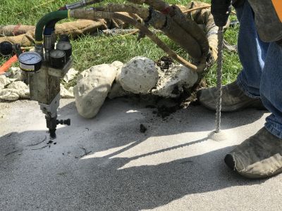 Concrete Patio Raising in San Antonio, TX