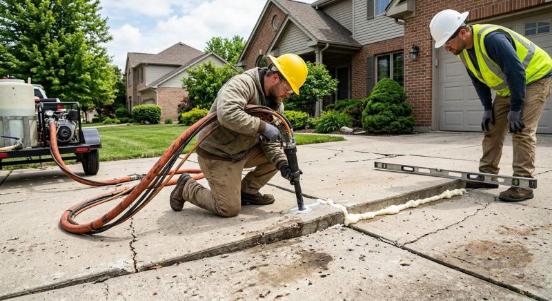 Concrete Poly Jacking in Miami Dade County, FL