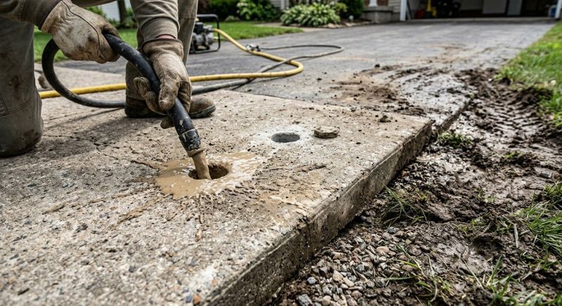 Concrete Slab Jacking in Columbus, OH