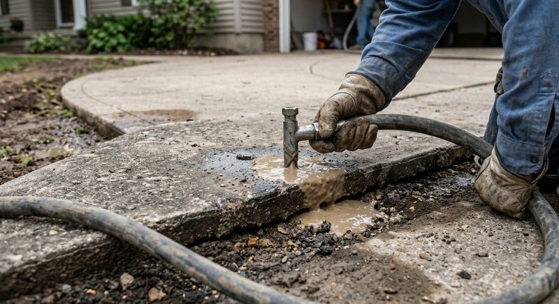 Driveway Slab Lifting in Miami Dade County, FL