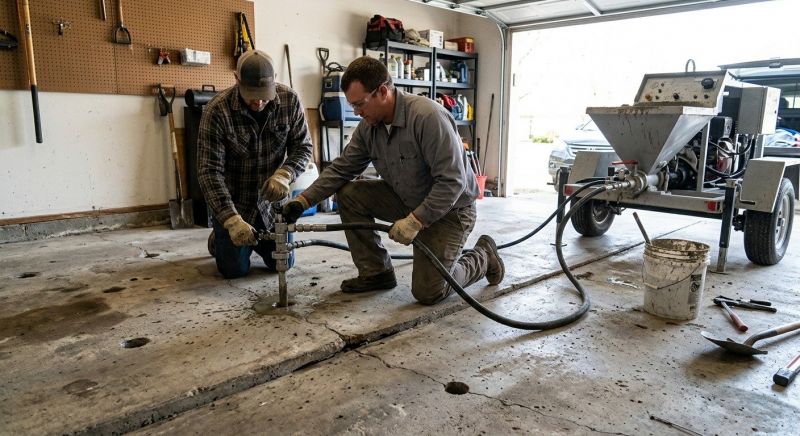 Garage Settling Repair in Corpus Christi, TX