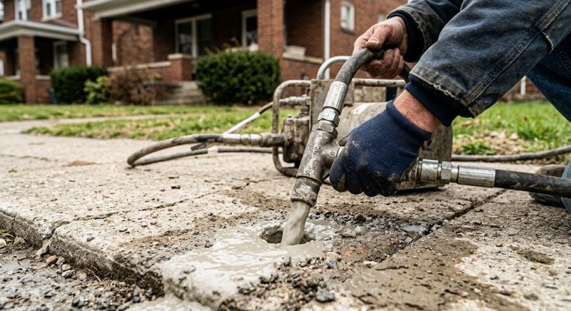 Mudjacking in San Antonio, TX