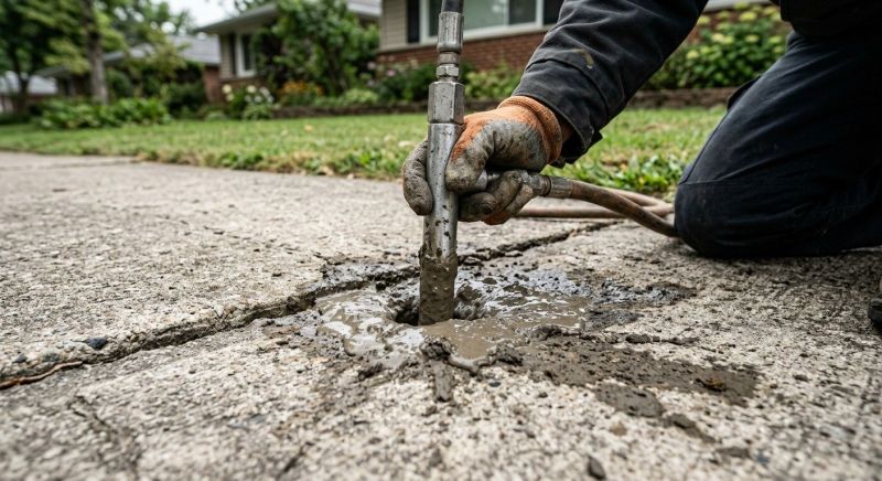 Sidewalk Leveling in West Des Moines, IA