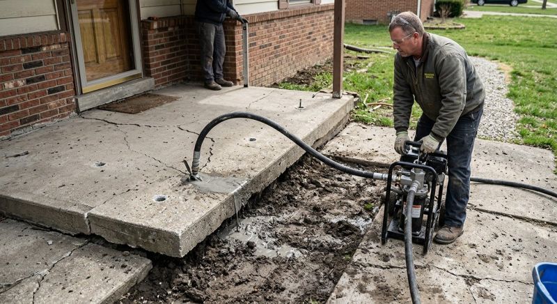 Sidewalk Raising in San Antonio, TX