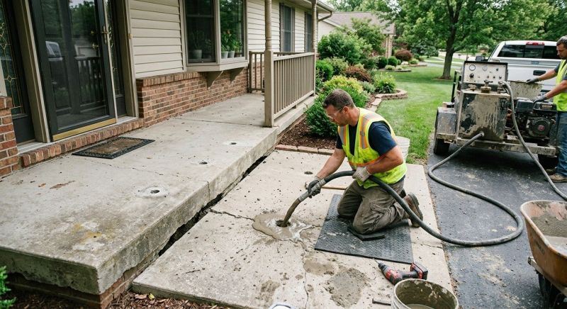 Walkway Leveling in Columbus, OH