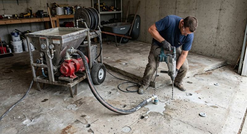 Concrete Floor Lifting in Miami Dade County, FL