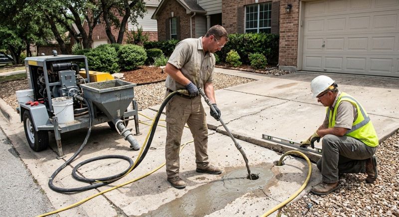 Slab Jacking in San Antonio, TX